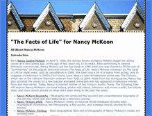 Tablet Screenshot of nancymckeon.org